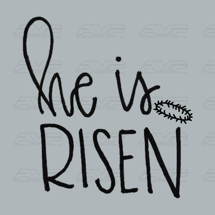 He Is Risen Black Alabama Vinyl