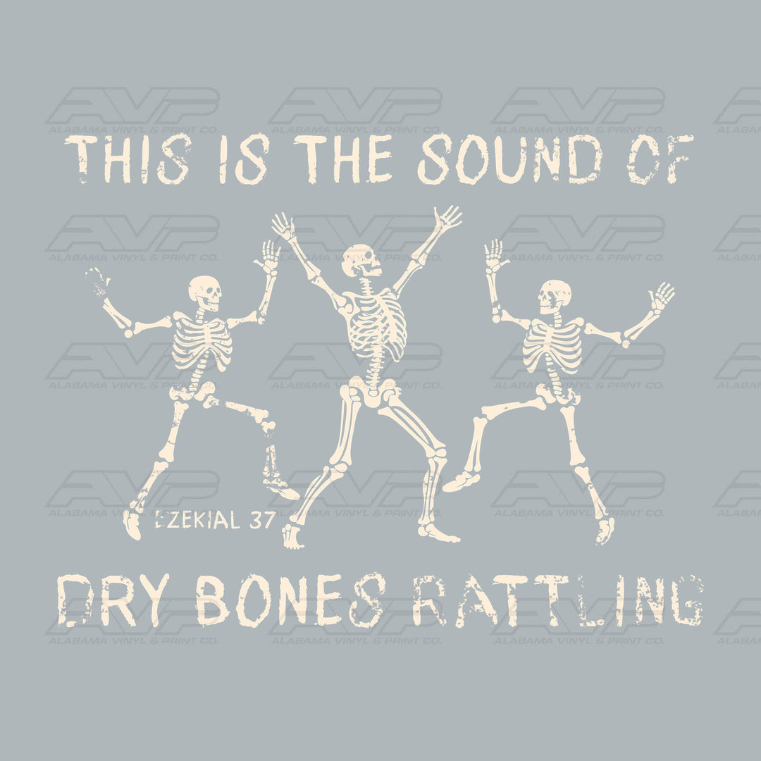 Ezekial 37 Dry Bones Rattling Alabama Vinyl
