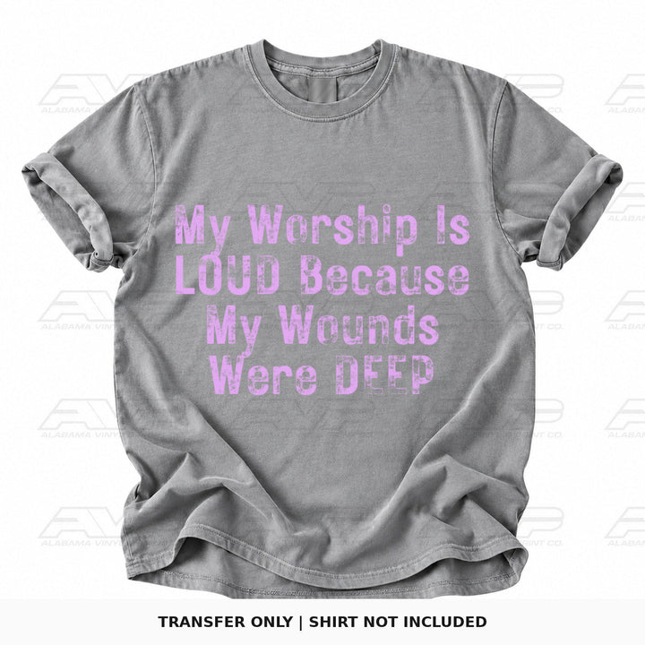 My Worship is Loud Alabama Vinyl