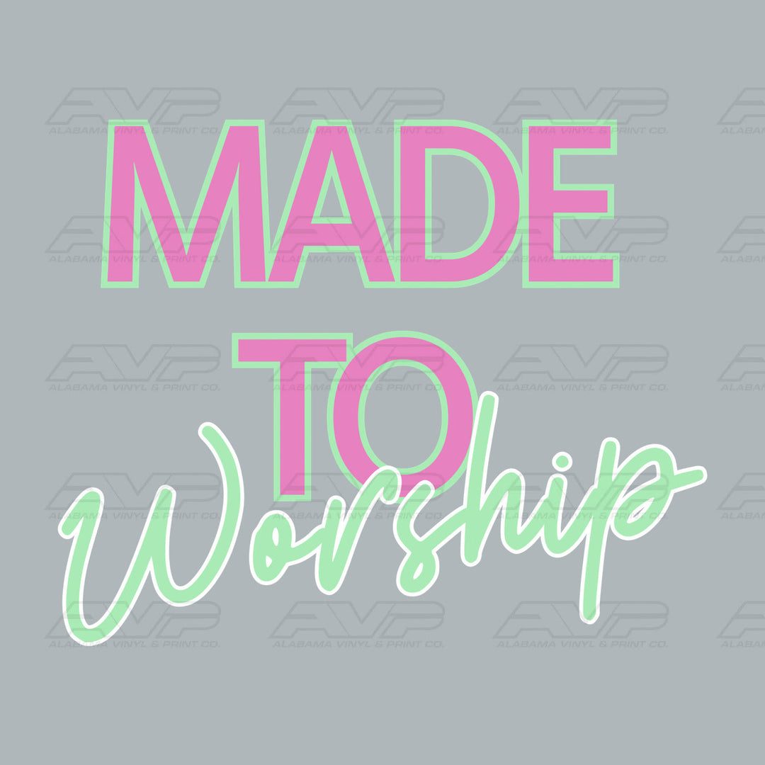 Made To Worship Alabama Vinyl