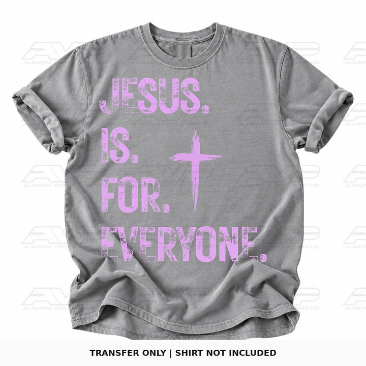 Jesus Is for Everyone Pastel Alabama Vinyl