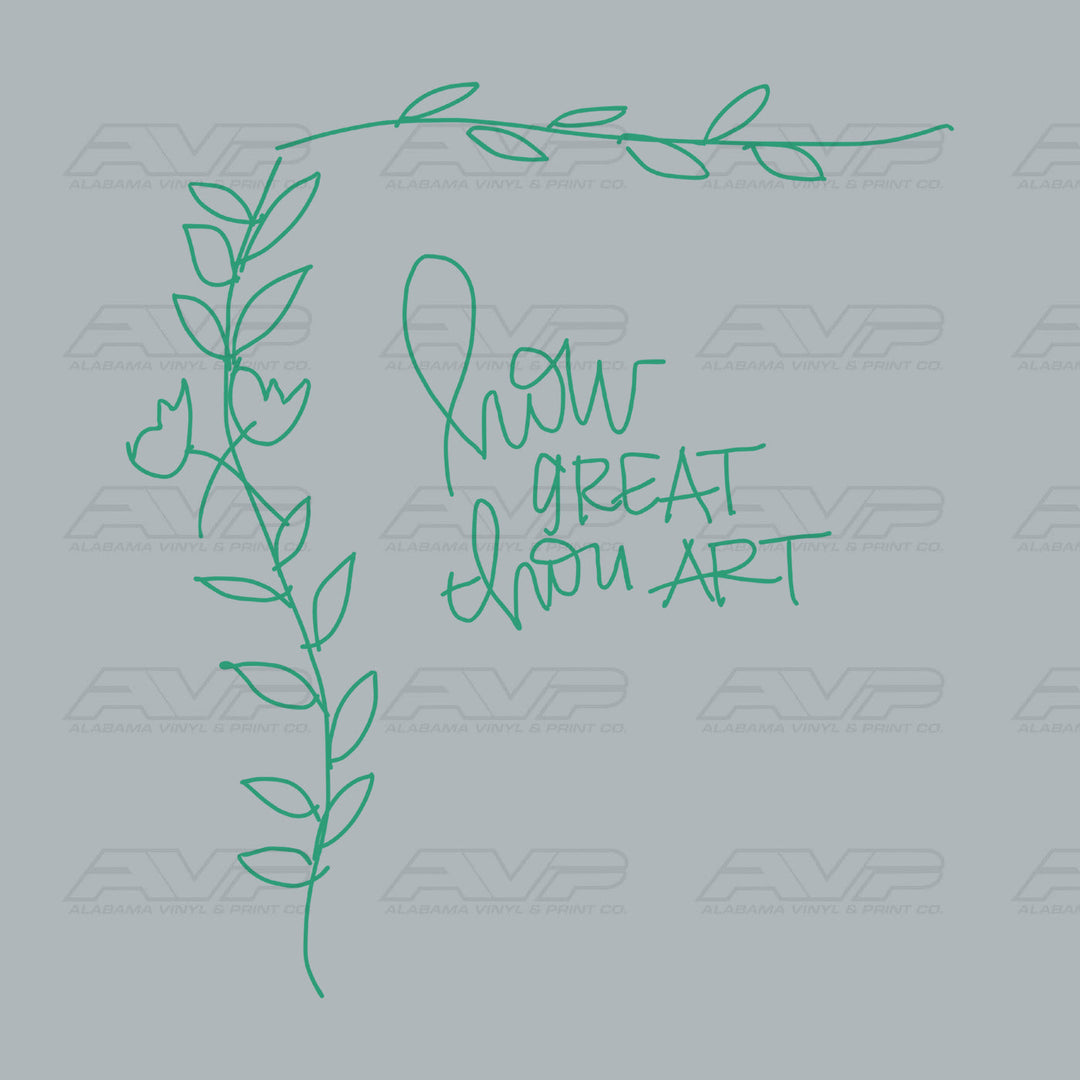 How Great Thou Art Vine Green Alabama Vinyl
