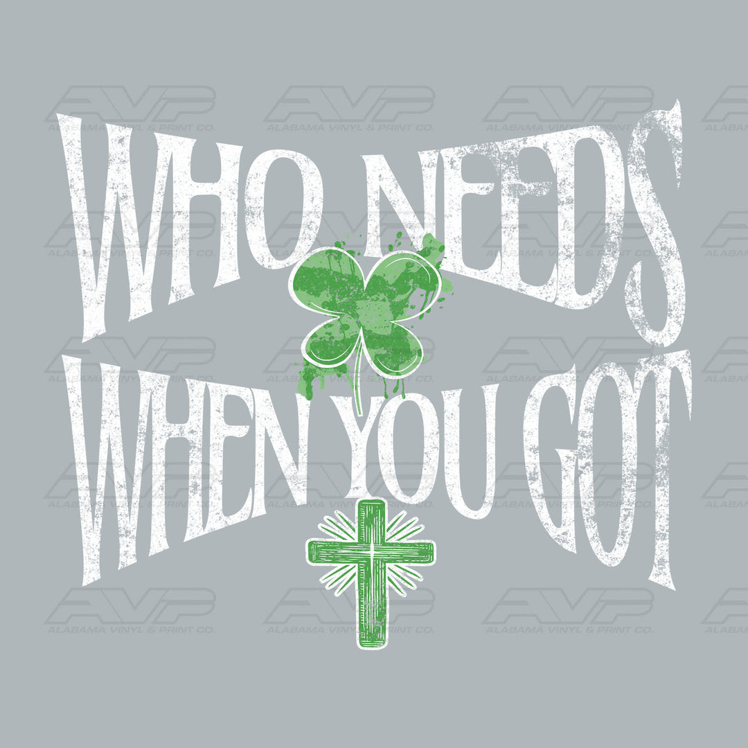 Who Needs Luck When You've Got Jesus Alabama Vinyl