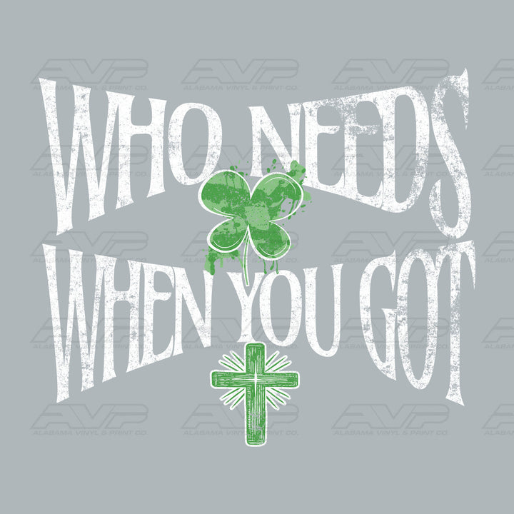 Who Needs Luck When You've Got Jesus Alabama Vinyl