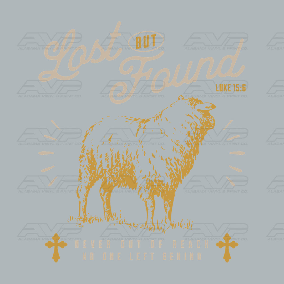 Lost But Found Luke 15:6 Alabama Vinyl
