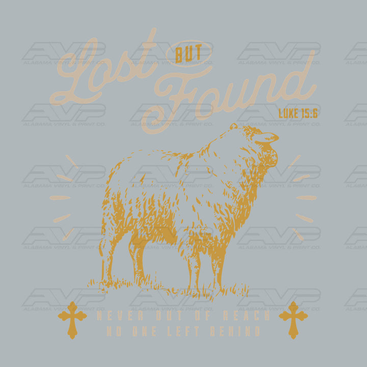 Lost But Found Luke 15:6 Alabama Vinyl