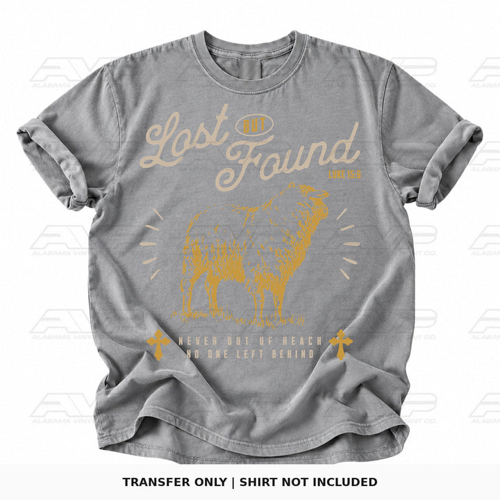 Lost But Found Luke 15:6 Alabama Vinyl