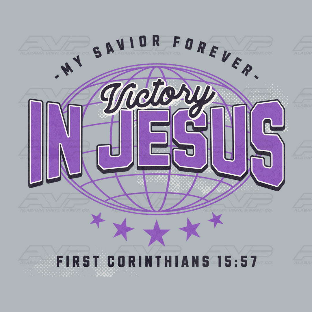 Victory in Jesus 1 Corinthians 15:57 Alabama Vinyl