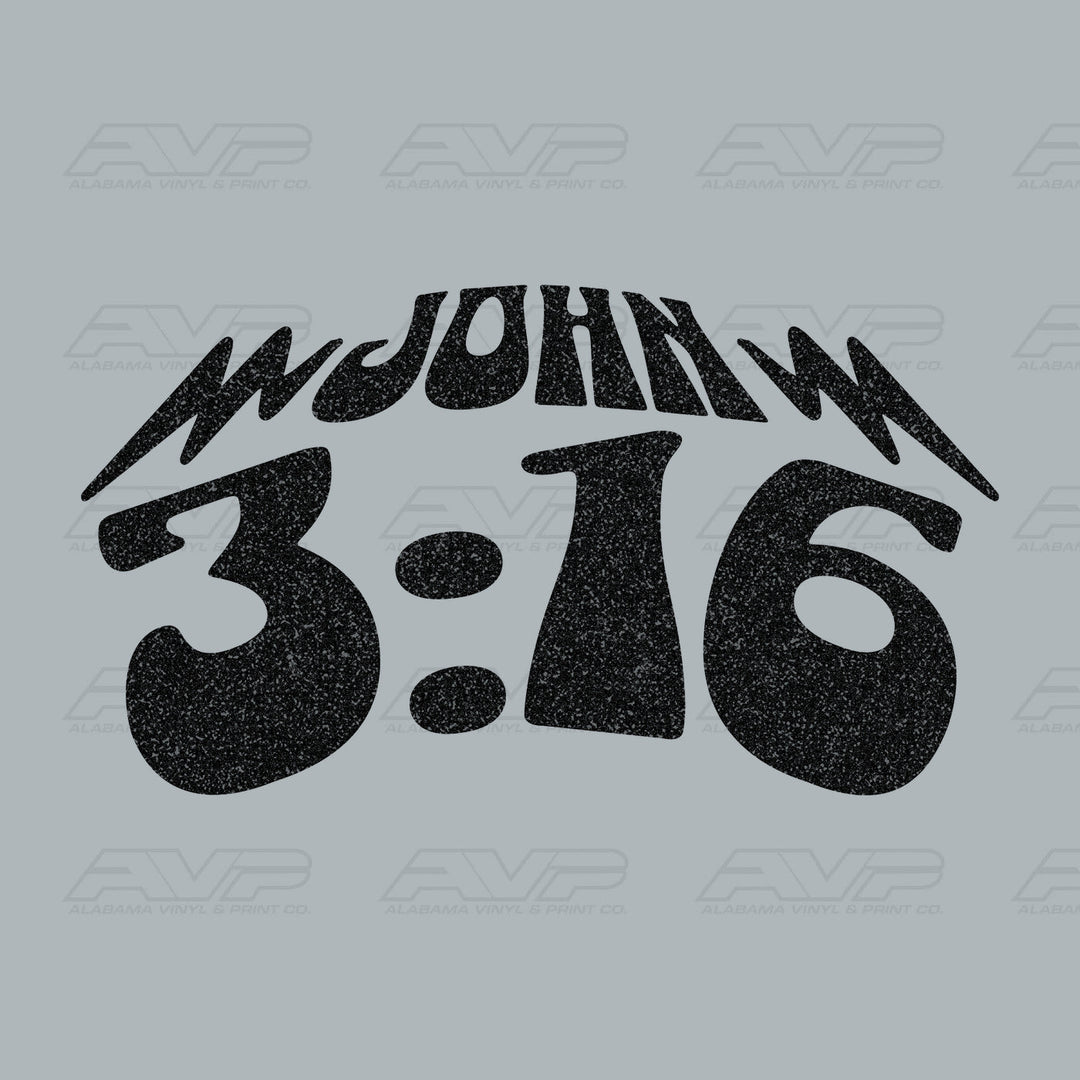John 3:16 Alabama Vinyl