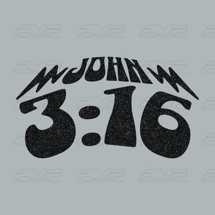 John 3:16 Alabama Vinyl