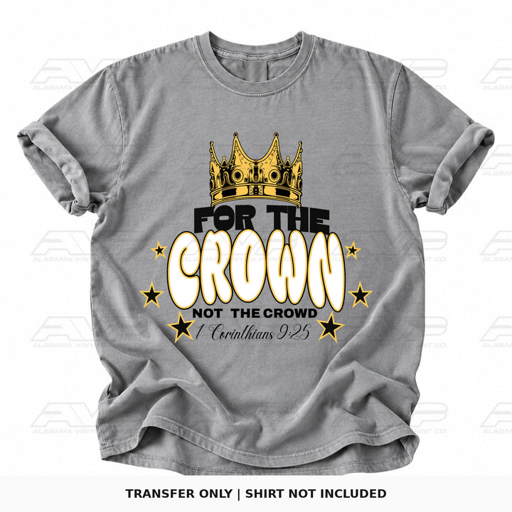 For the Crown 1 Corinthians 9:25 Alabama Vinyl