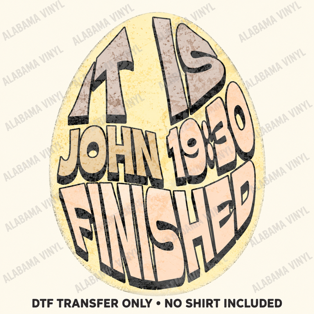 John 19:30 Egg Alabama Vinyl