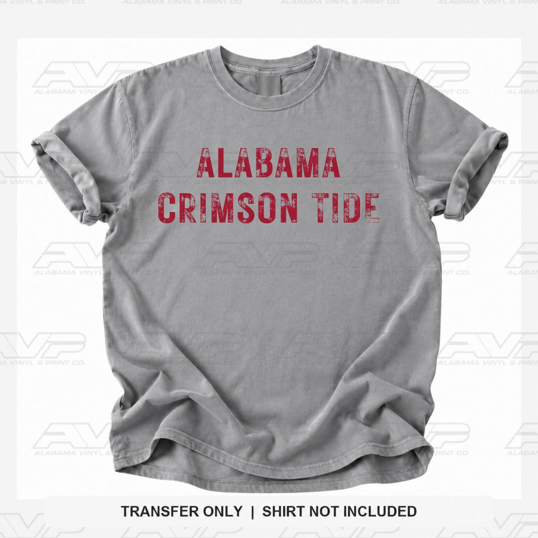 Alabama Crimson Tide 1 Alabama Vinyl