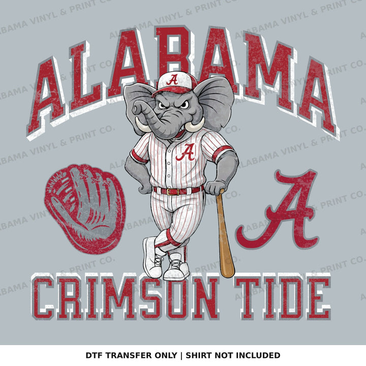 Alabama Crimson Tide Baseball Alabama Vinyl