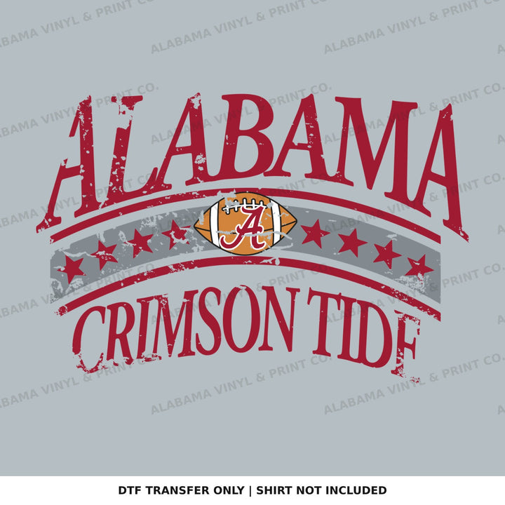 Alabama Crimson Tide FB Alabama Vinyl