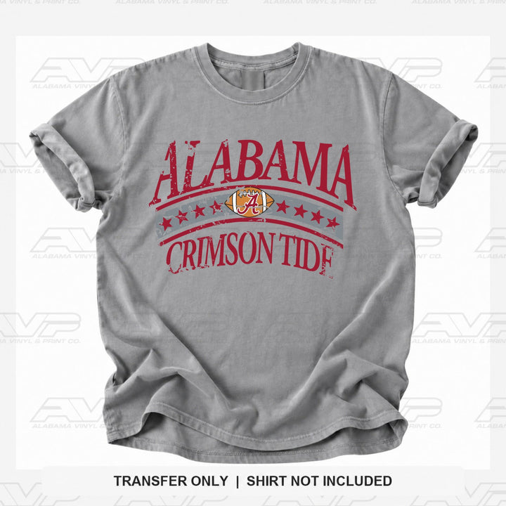 Alabama Crimson Tide FB Alabama Vinyl