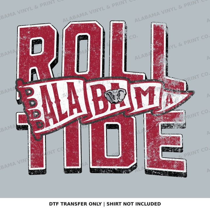 Alabama Roll Tide Alabama Vinyl