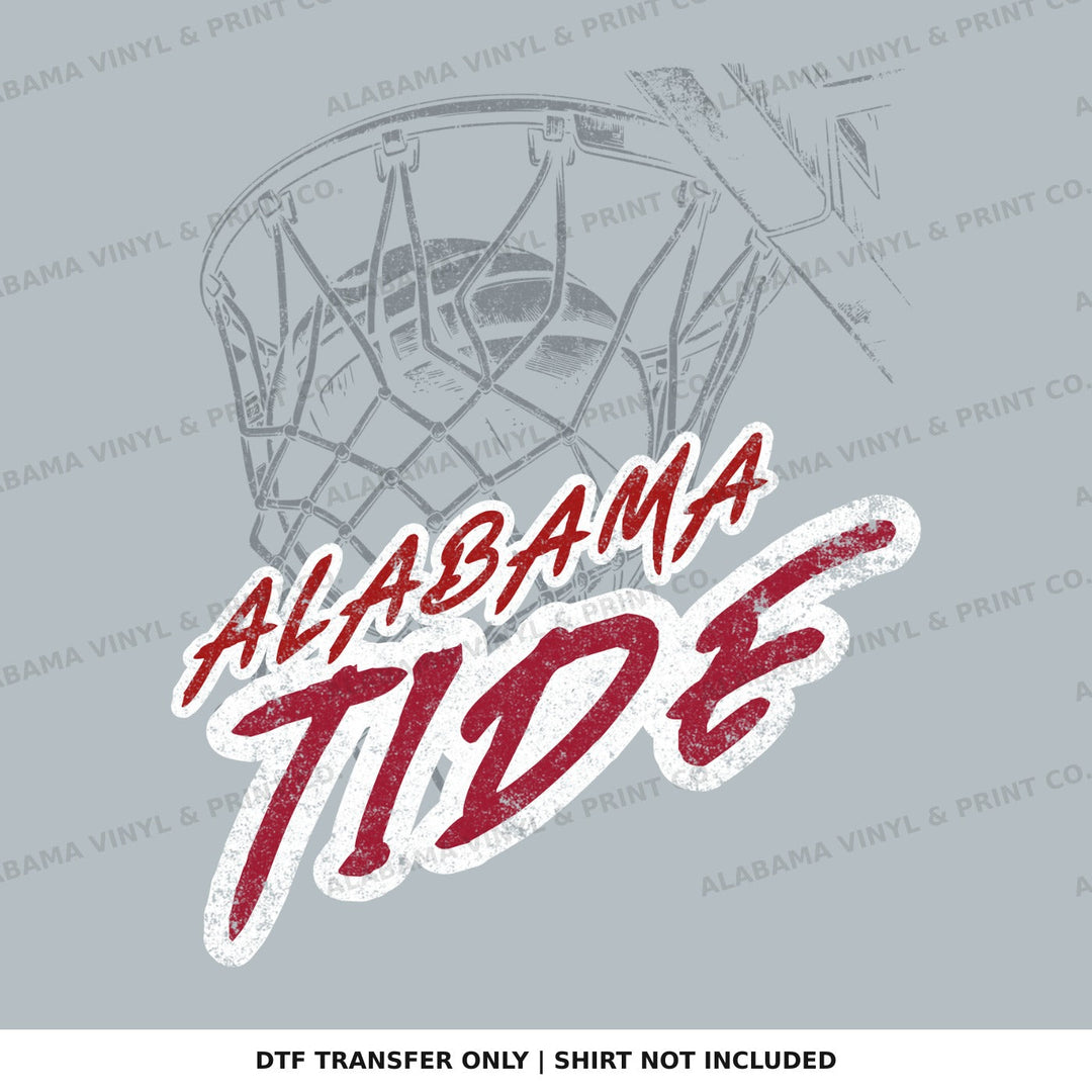 Alabama Tide Ball in Net Alabama Vinyl