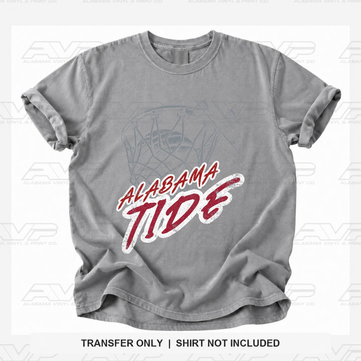 Alabama Tide Ball in Net Alabama Vinyl