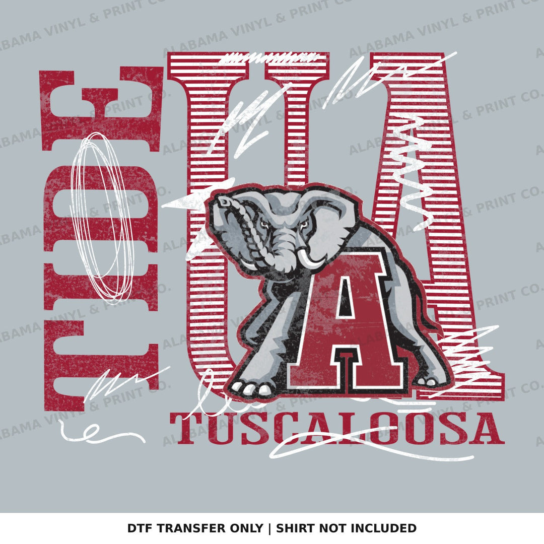 Alabama Tide Tuscaloosa Alabama Vinyl