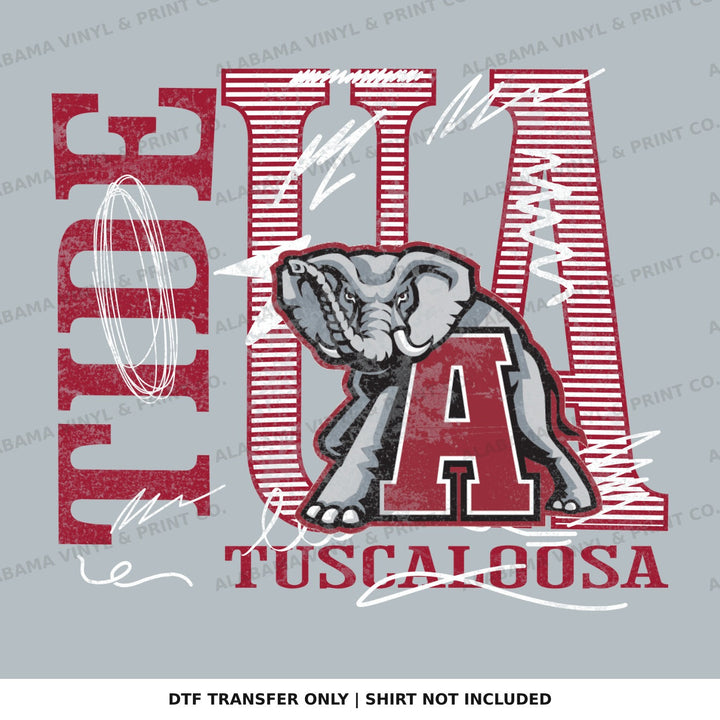 Alabama Tide Tuscaloosa Alabama Vinyl