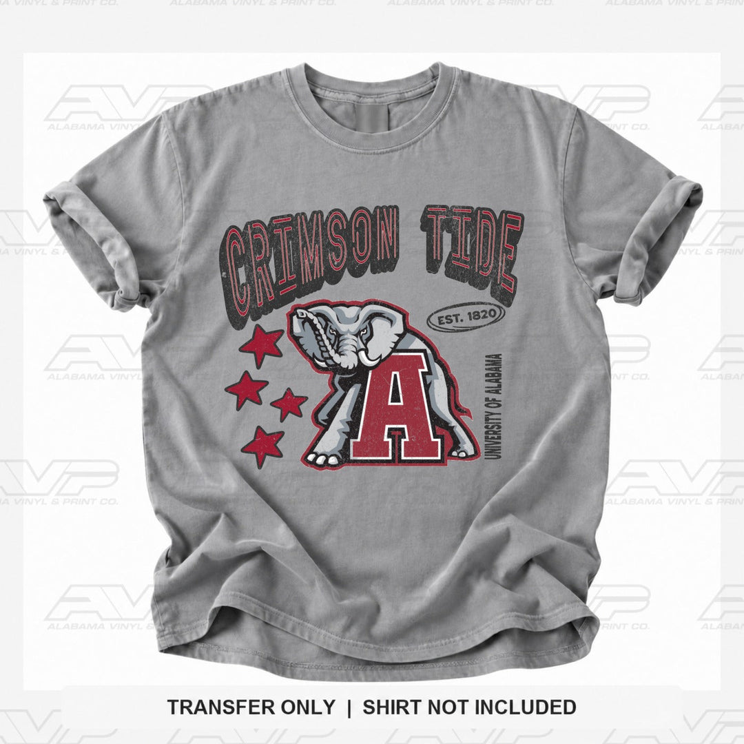 UA Crimson Tide Alabama Vinyl
