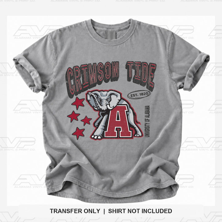 UA Crimson Tide Alabama Vinyl