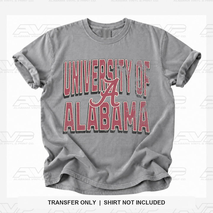 University of Alabama Alabama Vinyl