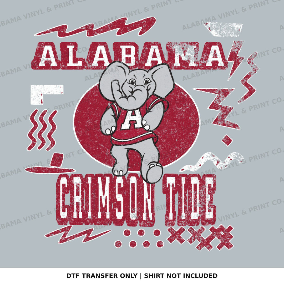 GG26 Alabama Crimson Tide Elephant Mascot Alabama Vinyl