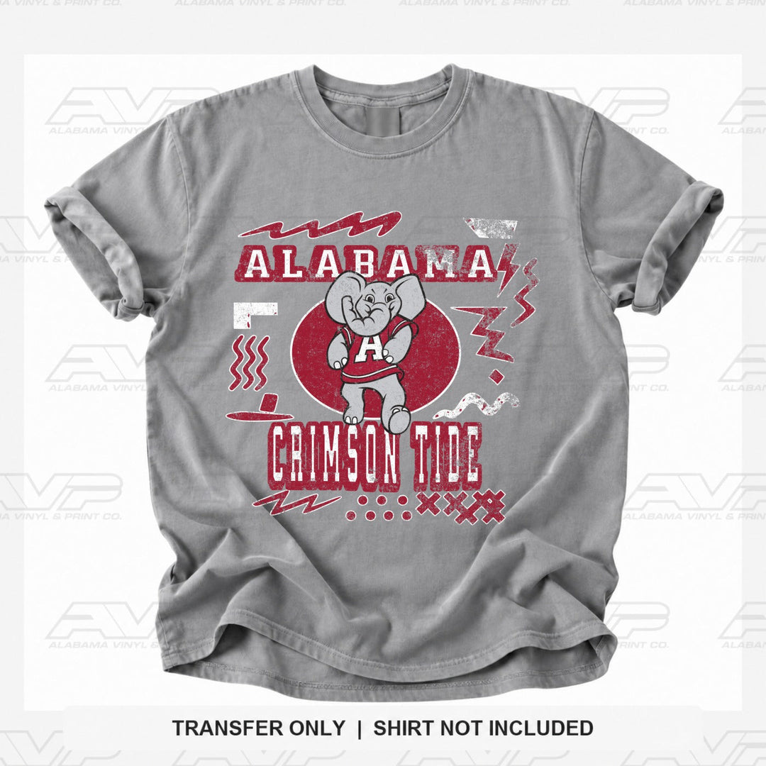 GG26 Alabama Crimson Tide Elephant Mascot Alabama Vinyl