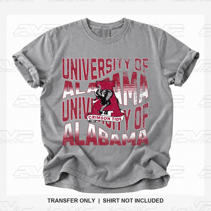 GG26 Alabama Crimson Tide Alabama Vinyl