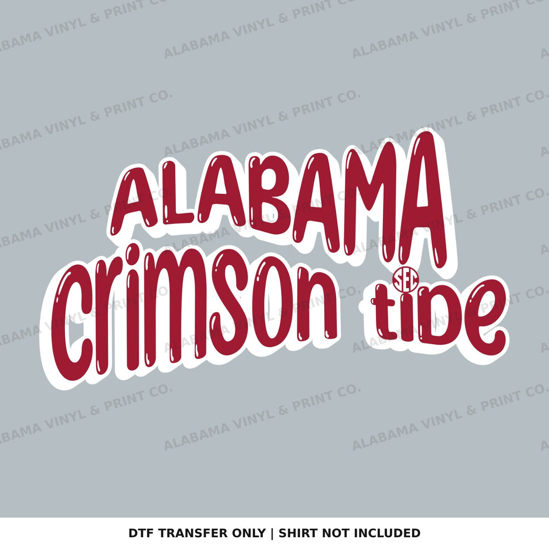 Alabama SEC Fun & Funky Alabama Vinyl