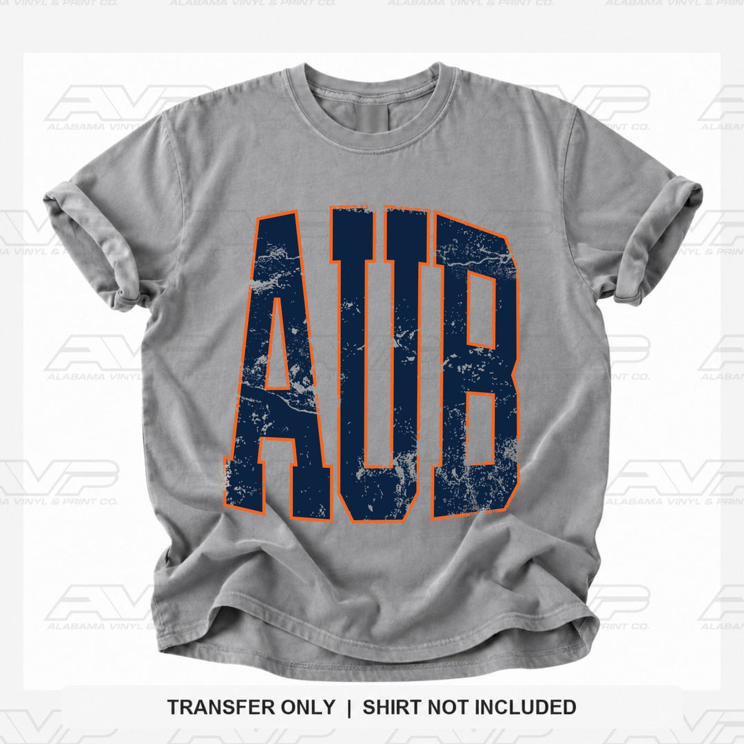 Auburn AUB Navy/Orange Alabama Vinyl
