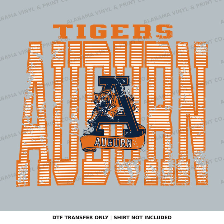 Auburn Stripes Alabama Vinyl
