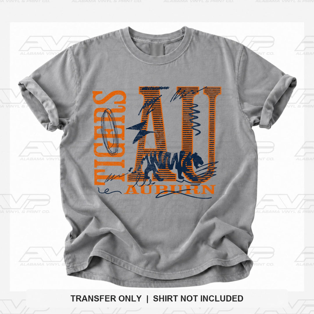 Auburn Tigers AU Alabama Vinyl
