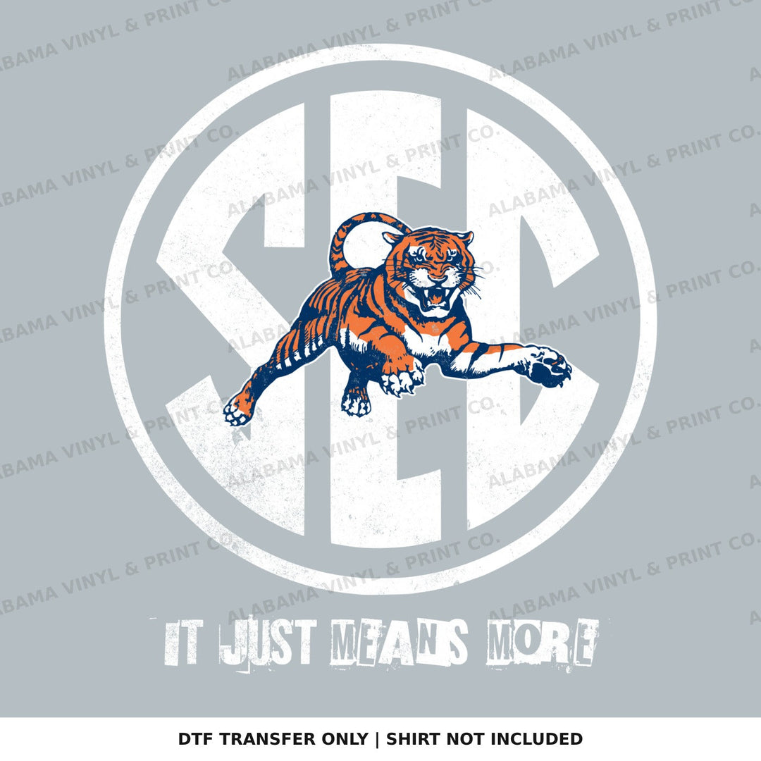 Auburn Tigers SEC Alabama Vinyl