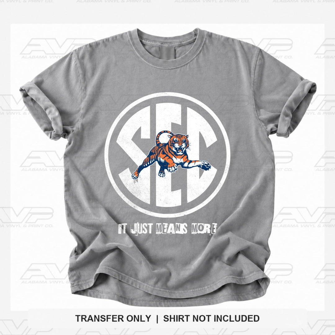 Auburn Tigers SEC Alabama Vinyl