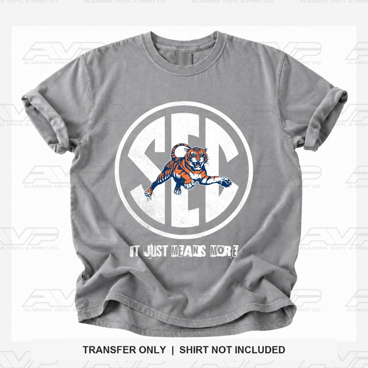 Auburn Tigers SEC Alabama Vinyl