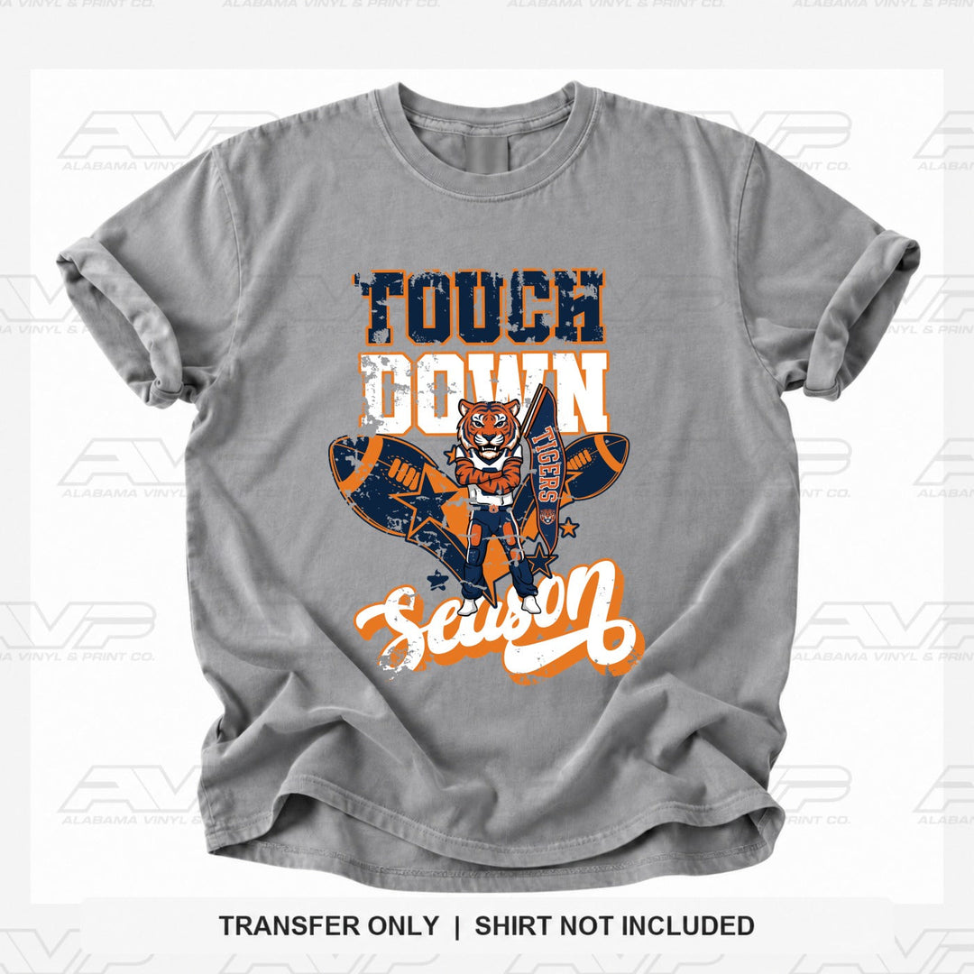 Auburn Touch Down Season Alabama Vinyl