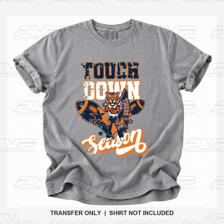 Auburn Touch Down Season Alabama Vinyl