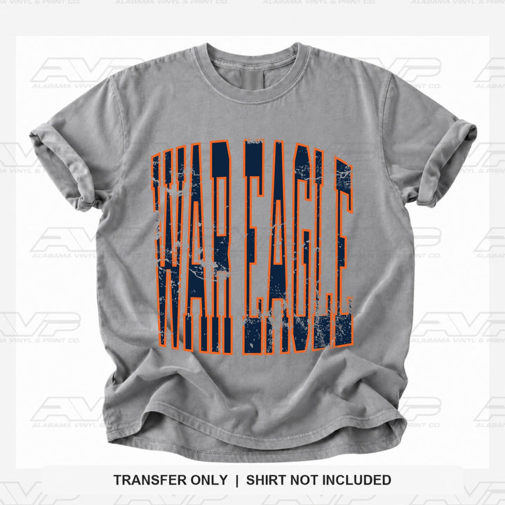 Auburn War Eagle Alabama Vinyl