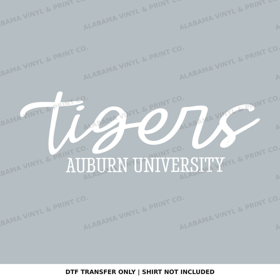 Auburn Tigers Simplicity Alabama Vinyl
