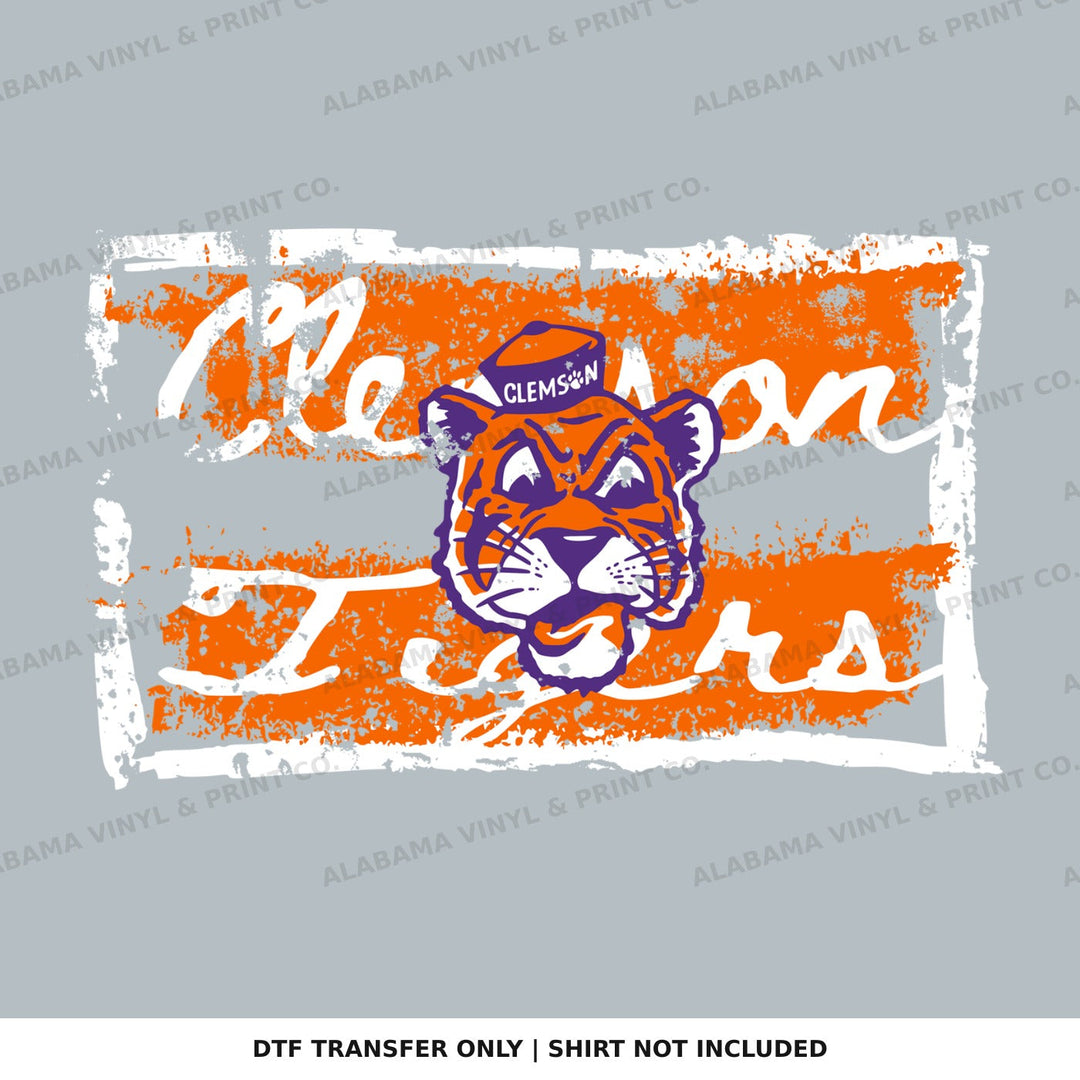 Auburn Tattered & Torn Alabama Vinyl