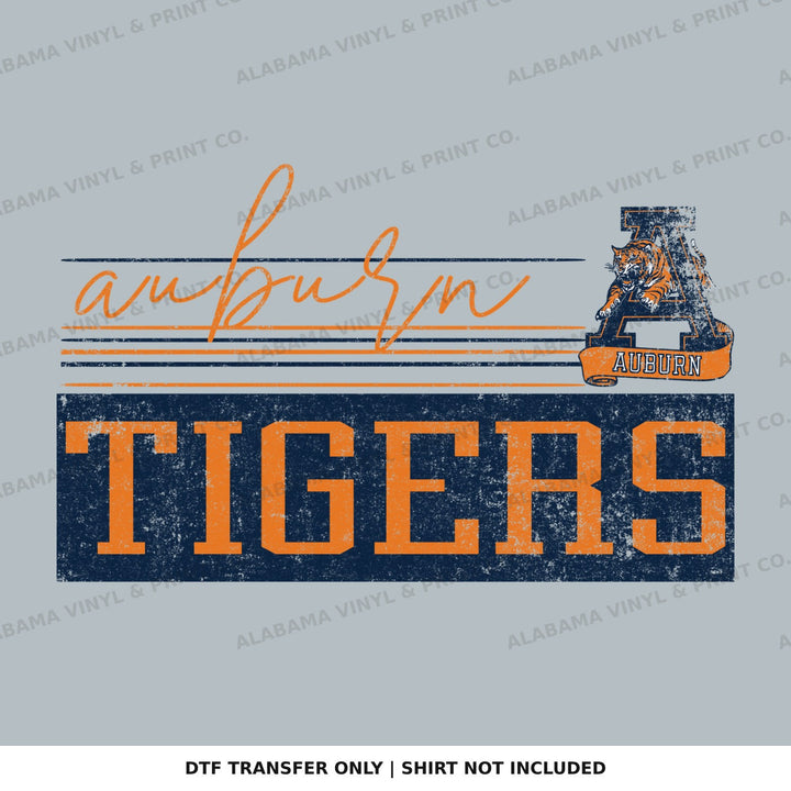 Auburn Retro Vibes Alabama Vinyl
