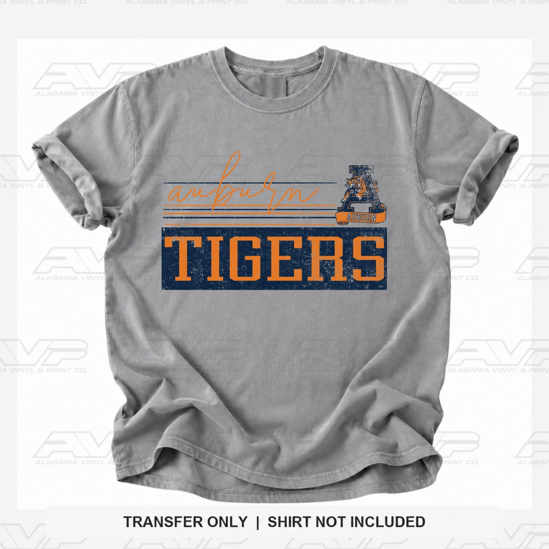 Auburn Retro Vibes Alabama Vinyl