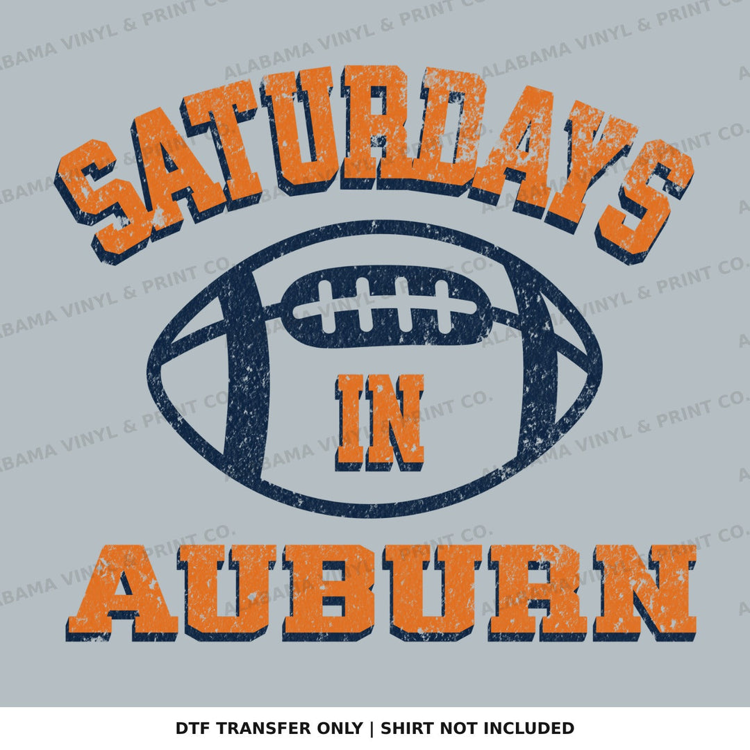 Saturdays in Auburn Alabama Vinyl