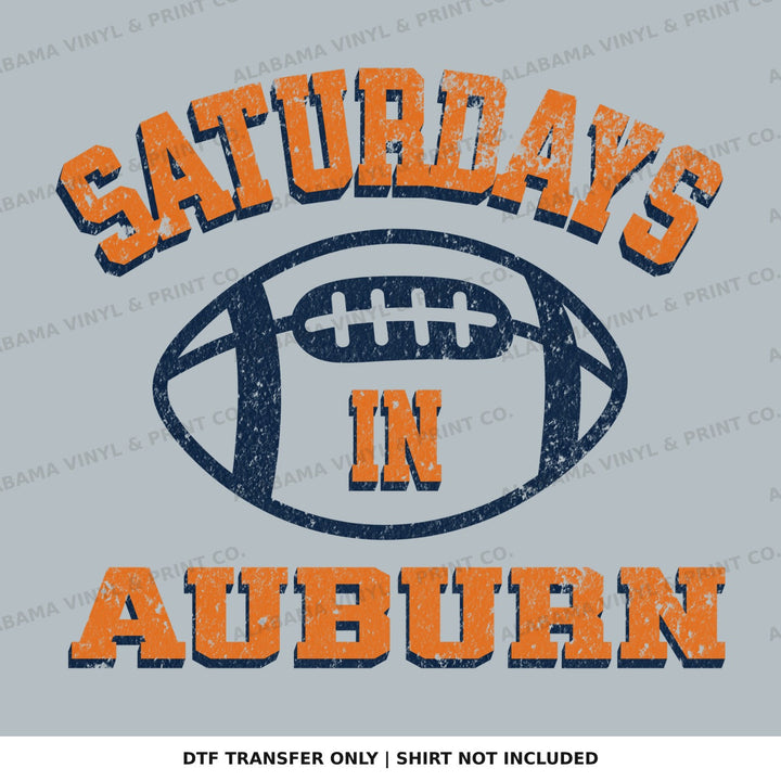 Saturdays in Auburn Alabama Vinyl