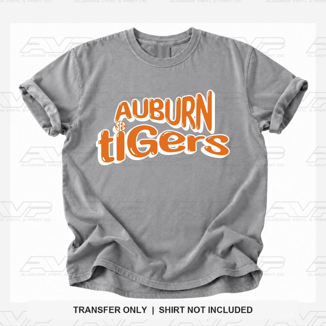 Auburn SEC Fun & Funky Alabama Vinyl