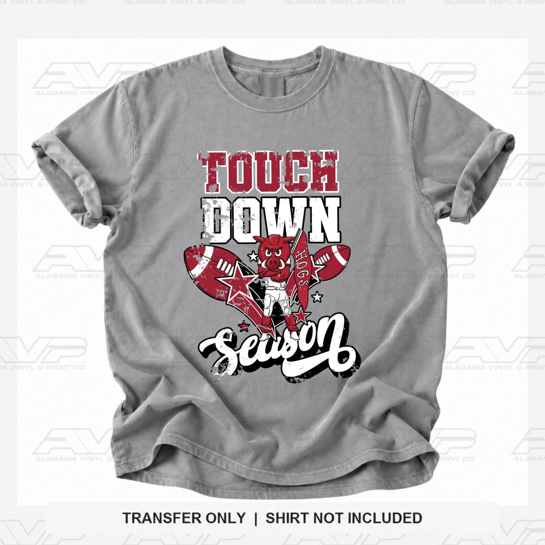 Arkansas AR TD Season Alabama Vinyl