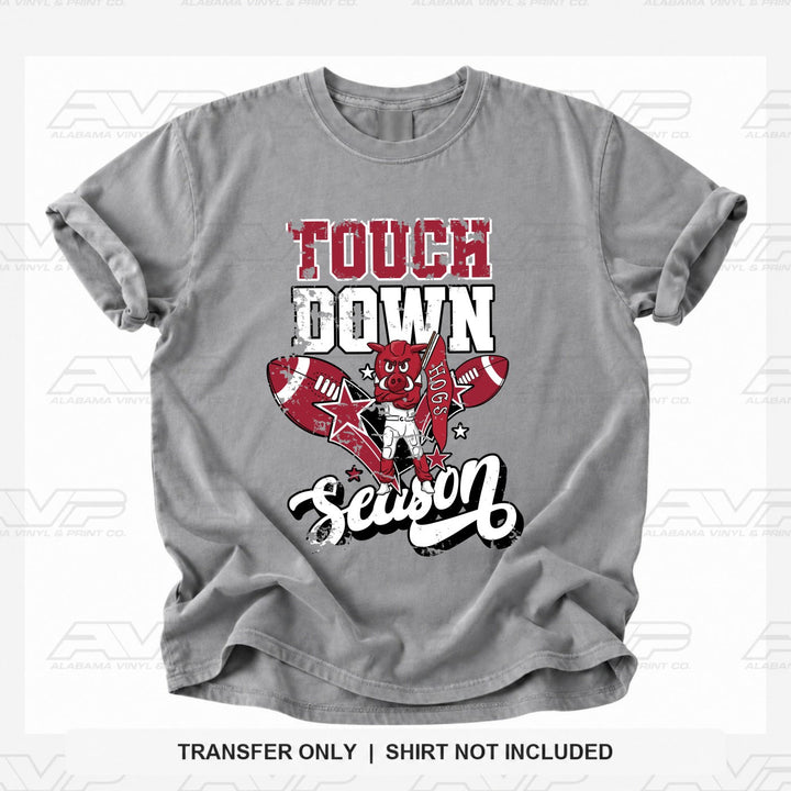 Arkansas AR TD Season Alabama Vinyl